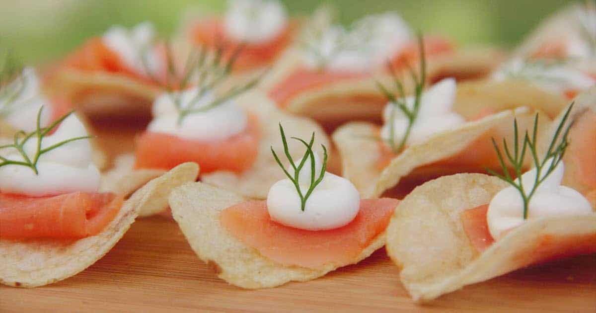 Fish and Chips with Smoked Salmon | Bush Cooking