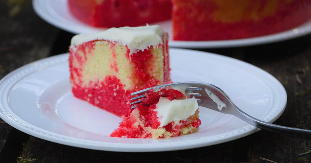 Strawberry Poke Cake | Bush Cooking