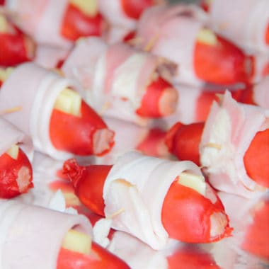 Bacon Wrapped Cheese Stuffed Frankfurters Bush Cooking