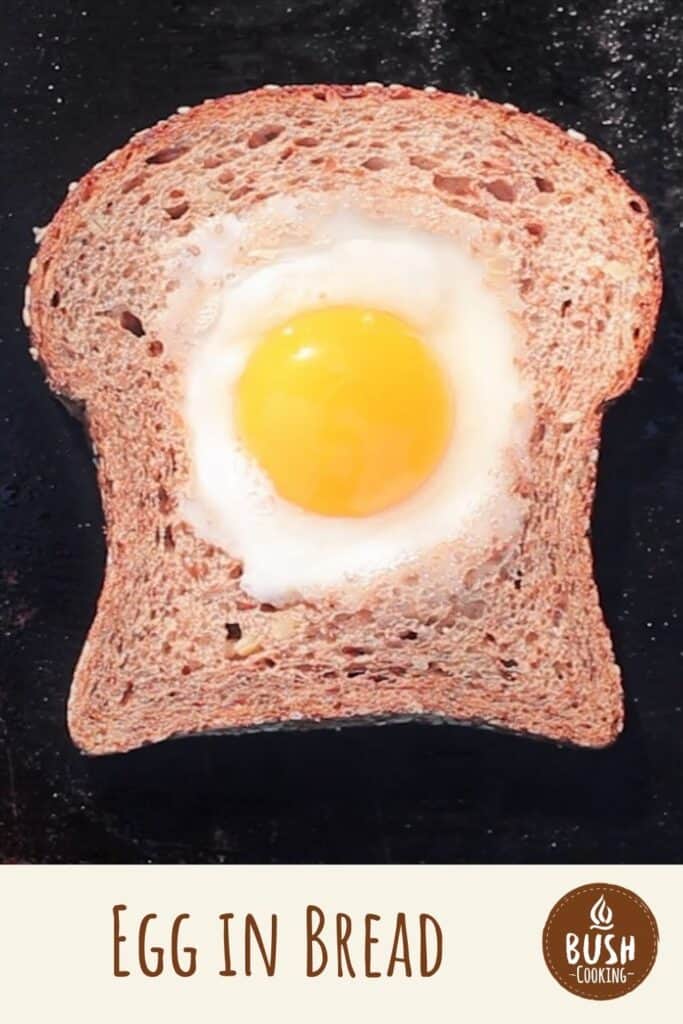 Egg in Bread Bush Cooking