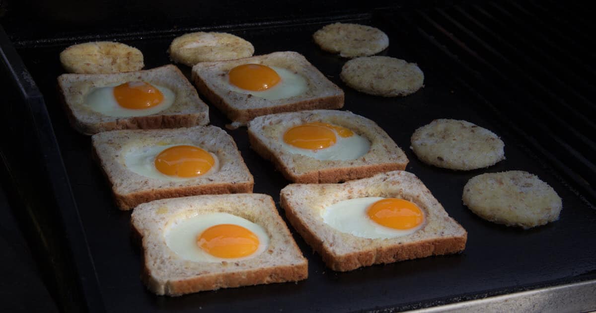 Egg in Bread | Bush Cooking