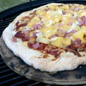 Ham and Pineapple Pizza
