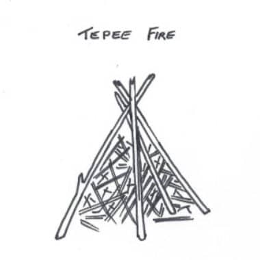 Tepee Fire | Bush Cooking