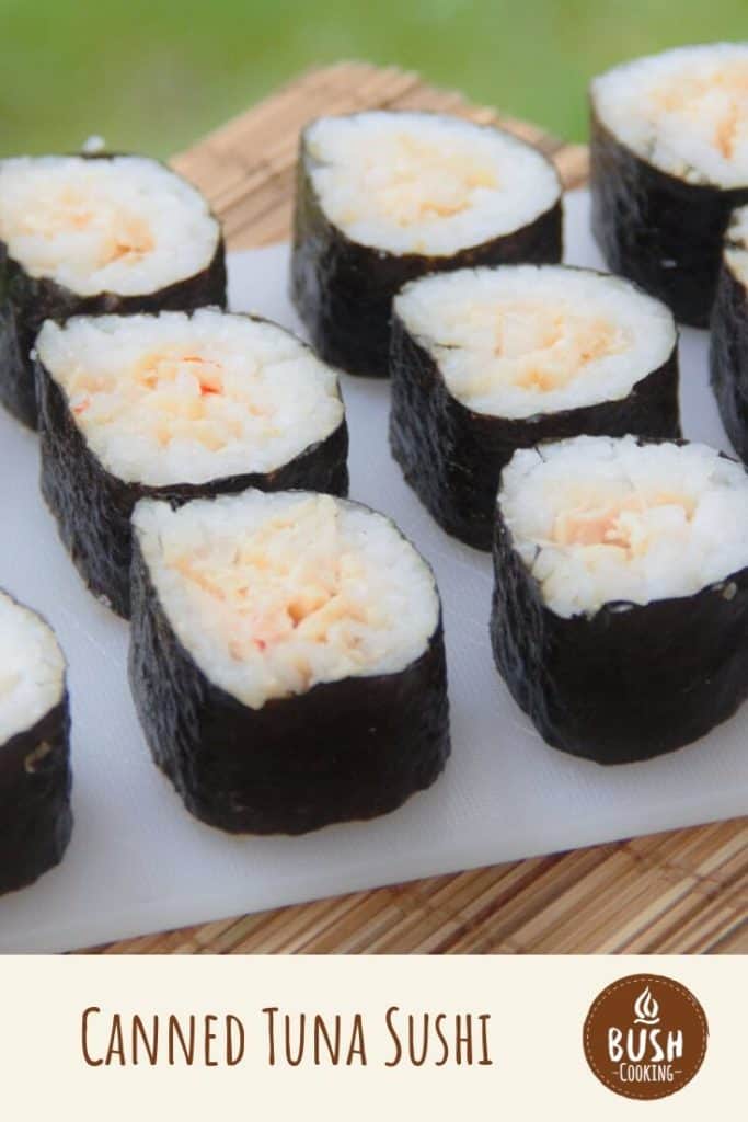 Canned Tuna Sushi Bush Cooking