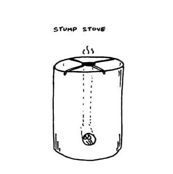Stump Stove
