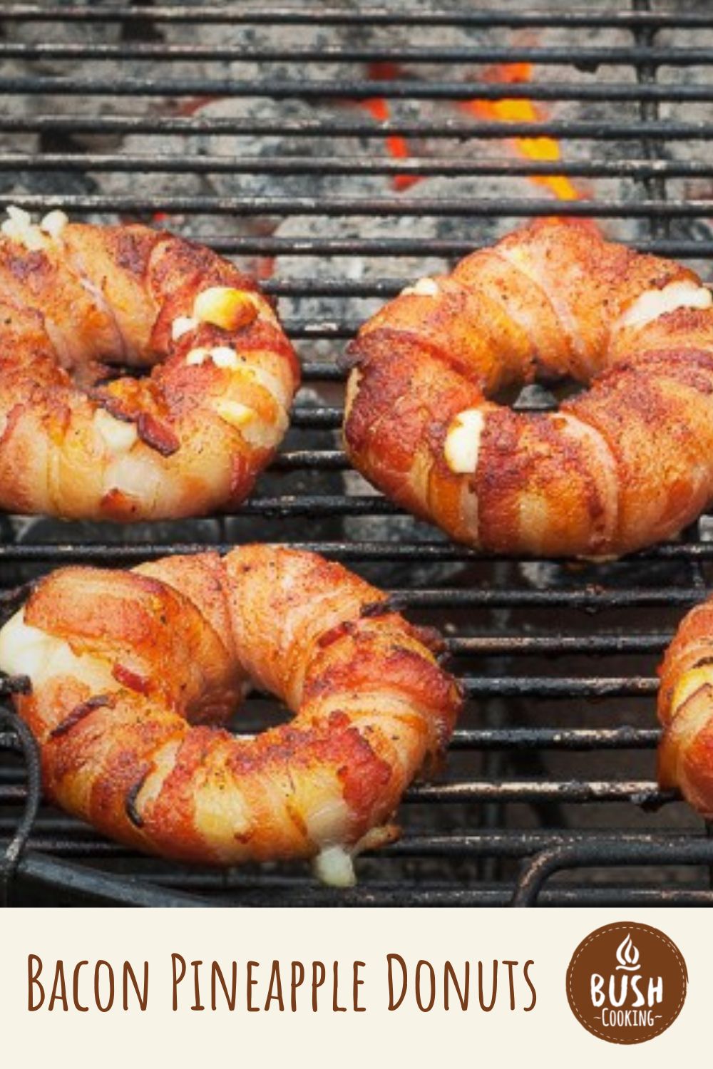 Bacon Pineapple Donuts | Bush Cooking