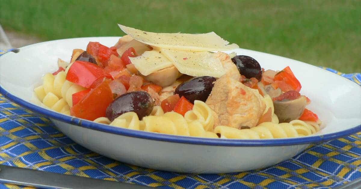 Chicken Cacciatore | Bush Cooking