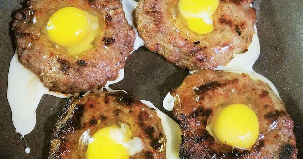 Breakfast Sandwich | Bush Cooking