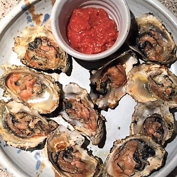 Bourbon Smoked Oysters