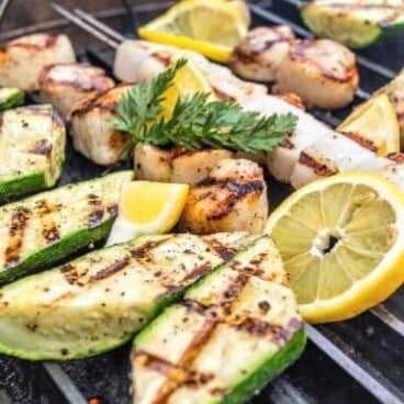 Grilled Shrimp and Scallops