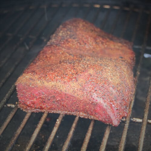 Smoked Brisket Flat Bush Cooking