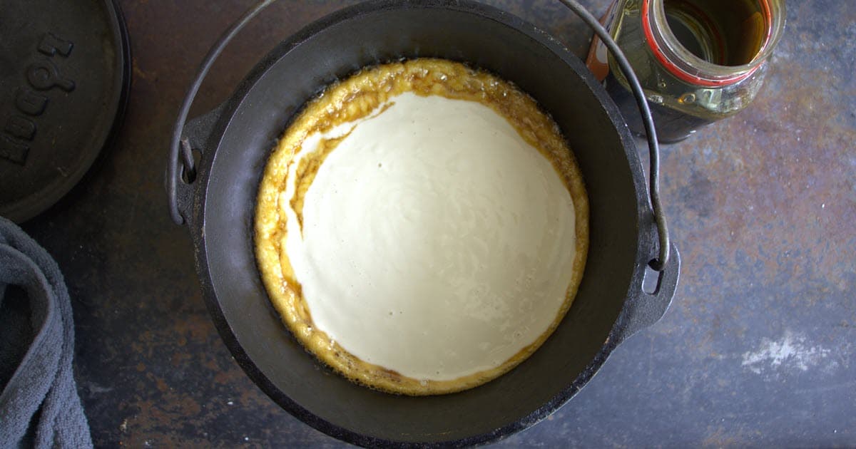 Breakfast Pancake Pudding | Bush Cooking
