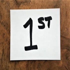 First