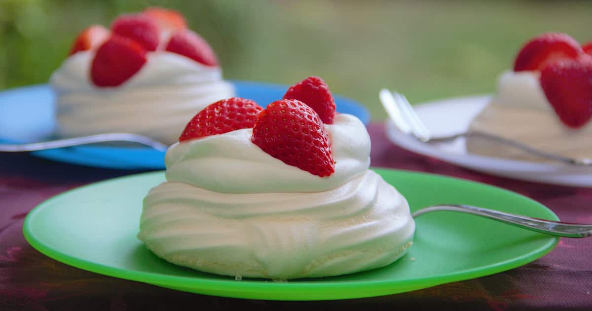 Individual Pavlovas | Bush Cooking
