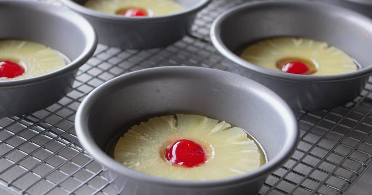 Individual Pineapple Cakes | Bush Cooking