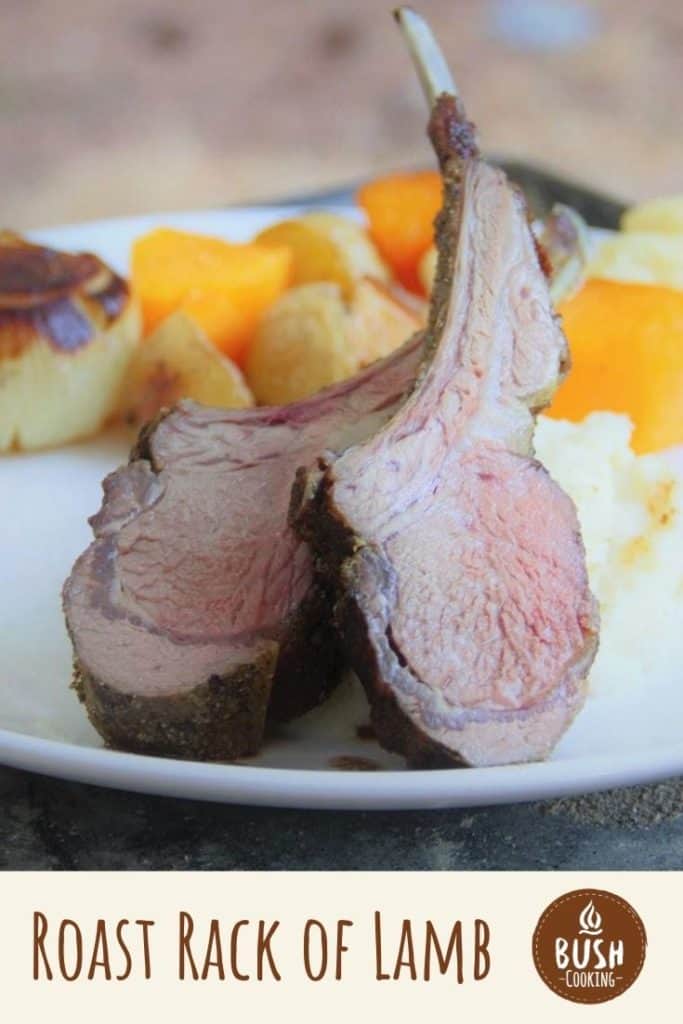 Roast Rack of Lamb Bush Cooking