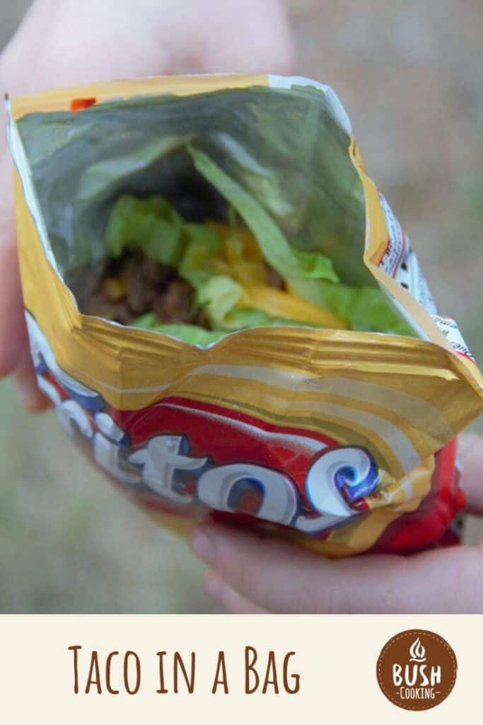 Taco in a Bag Bush Cooking