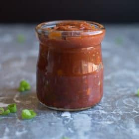 Spicy Tangy BBQ Sauce