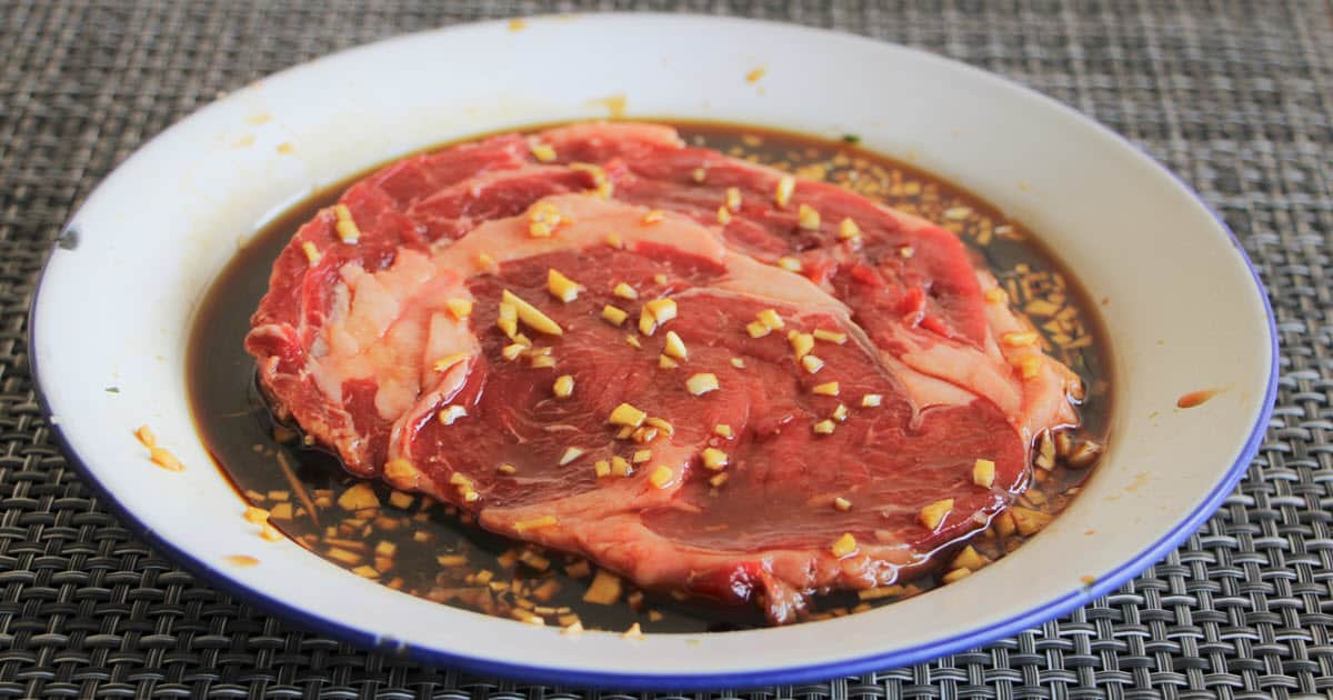 Steak with Marinade | Bush Cooking
