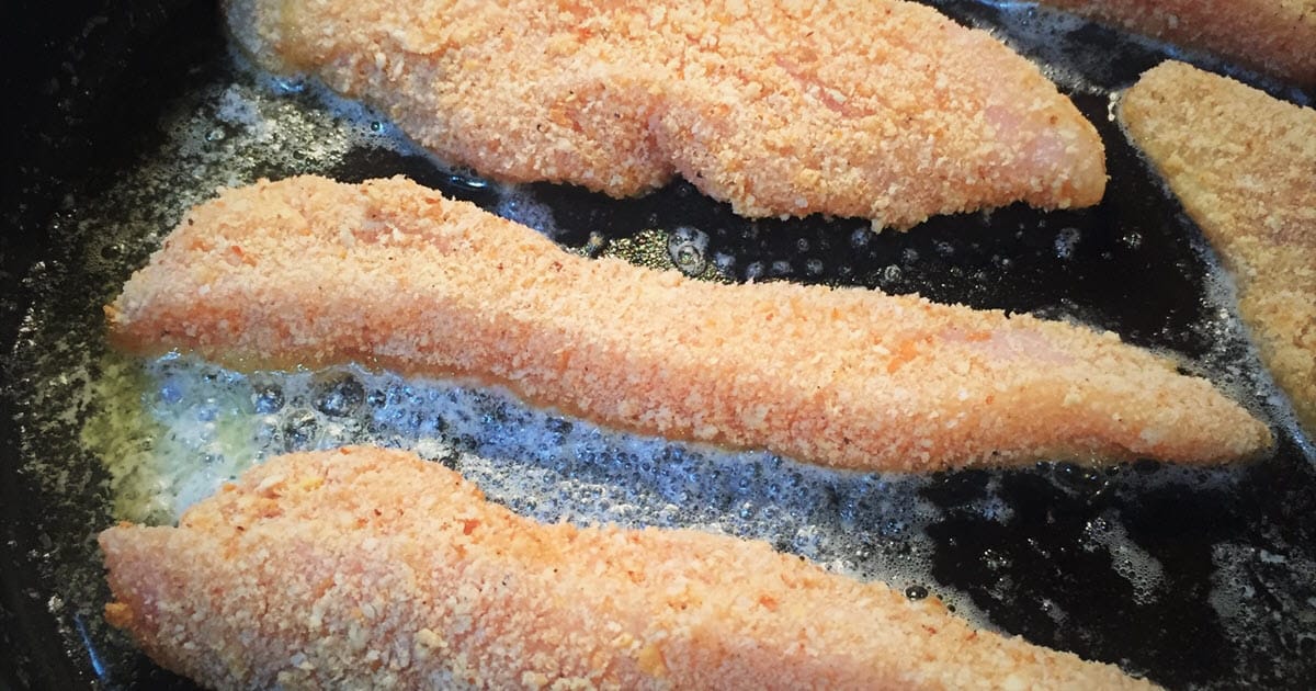 Skillet Chicken Tenders | Bush Cooking