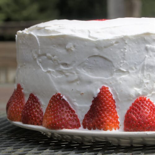 Strawberry Danish Cake Bush Cooking