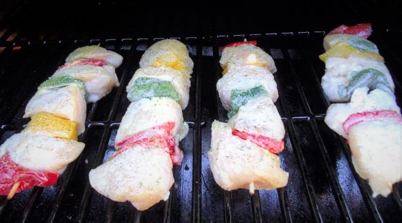 Lemon Pepper Chicken Kabobs | Bush Cooking