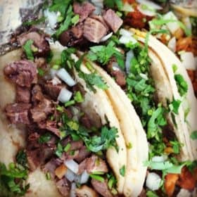 Beef Tacos de Lengua