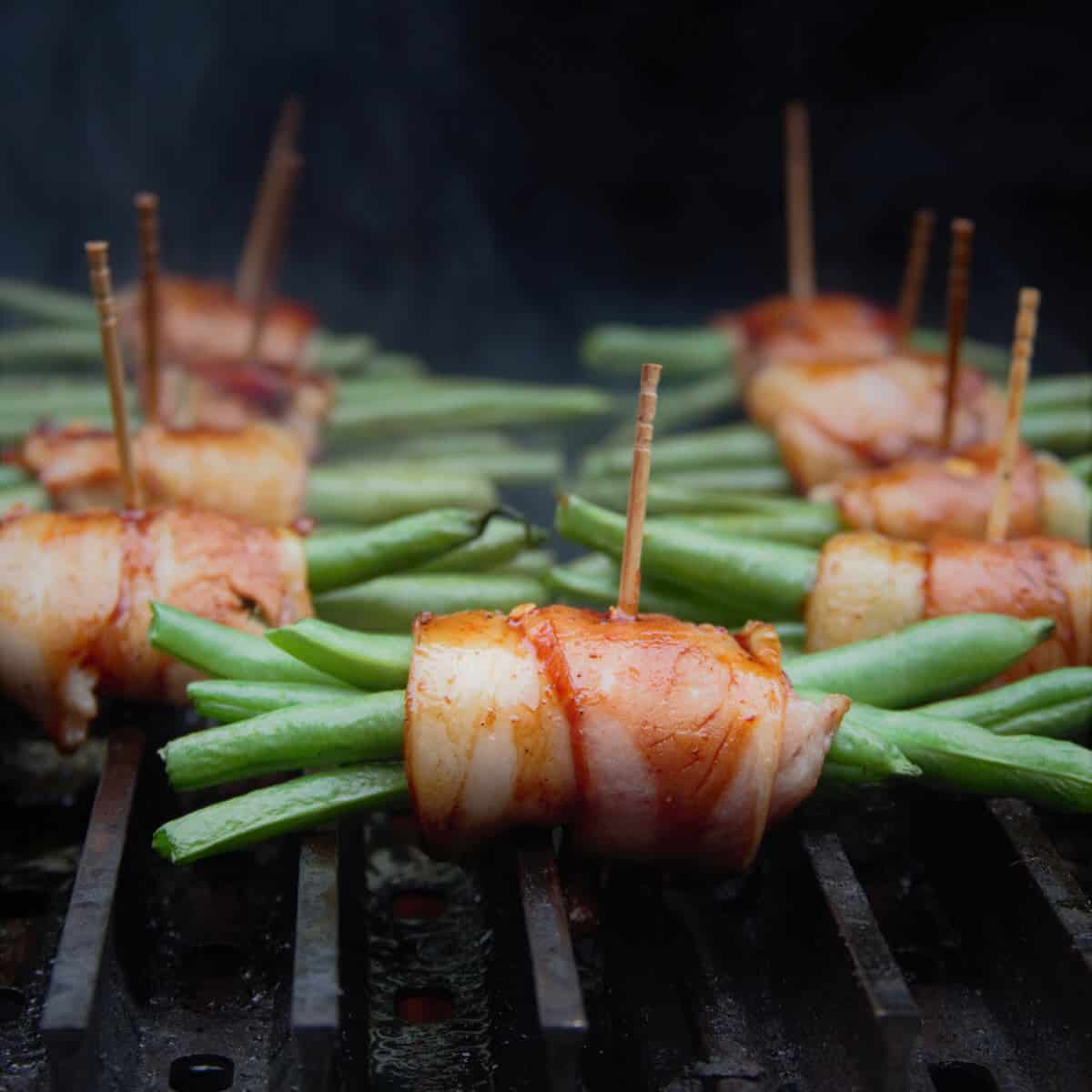 Bacon Wrapped Green Beans | Bush Cooking