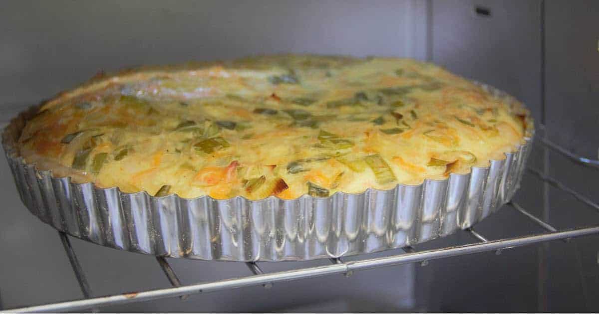 Leek Tart | Bush Cooking