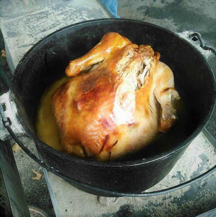 Dutch Oven Roast Turkey