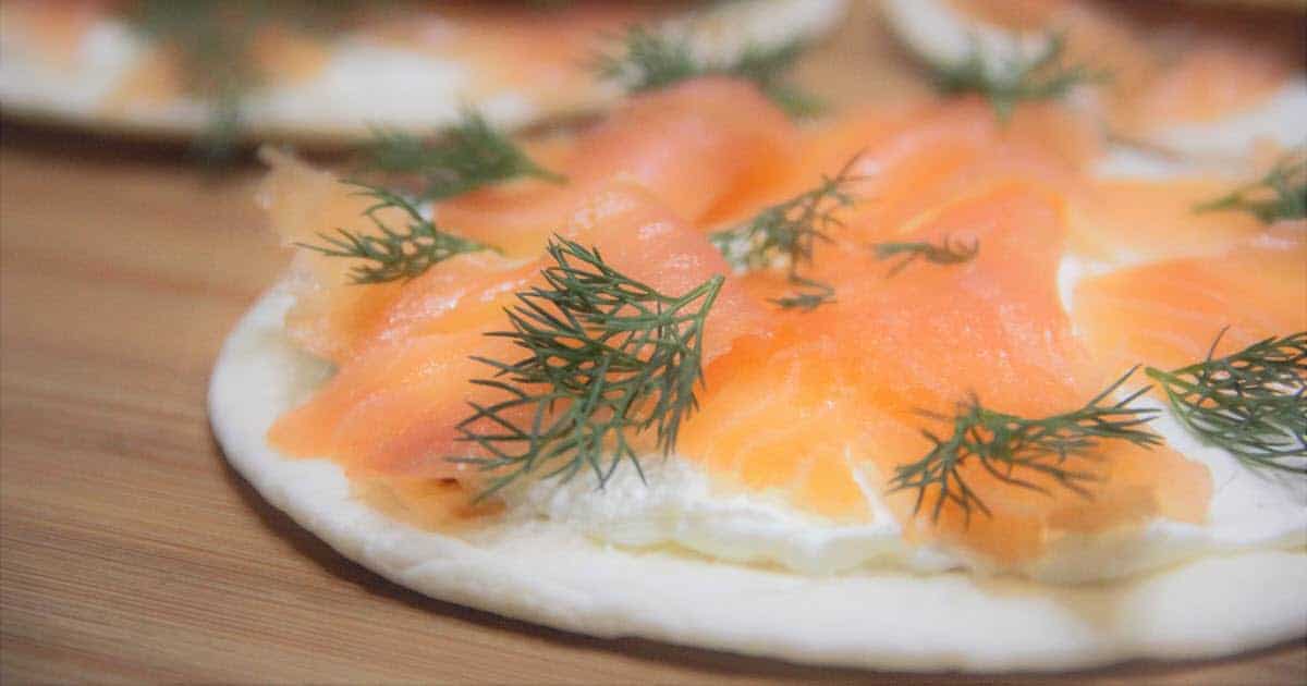 Smoked Salmon Quesadilla | Bush Cooking