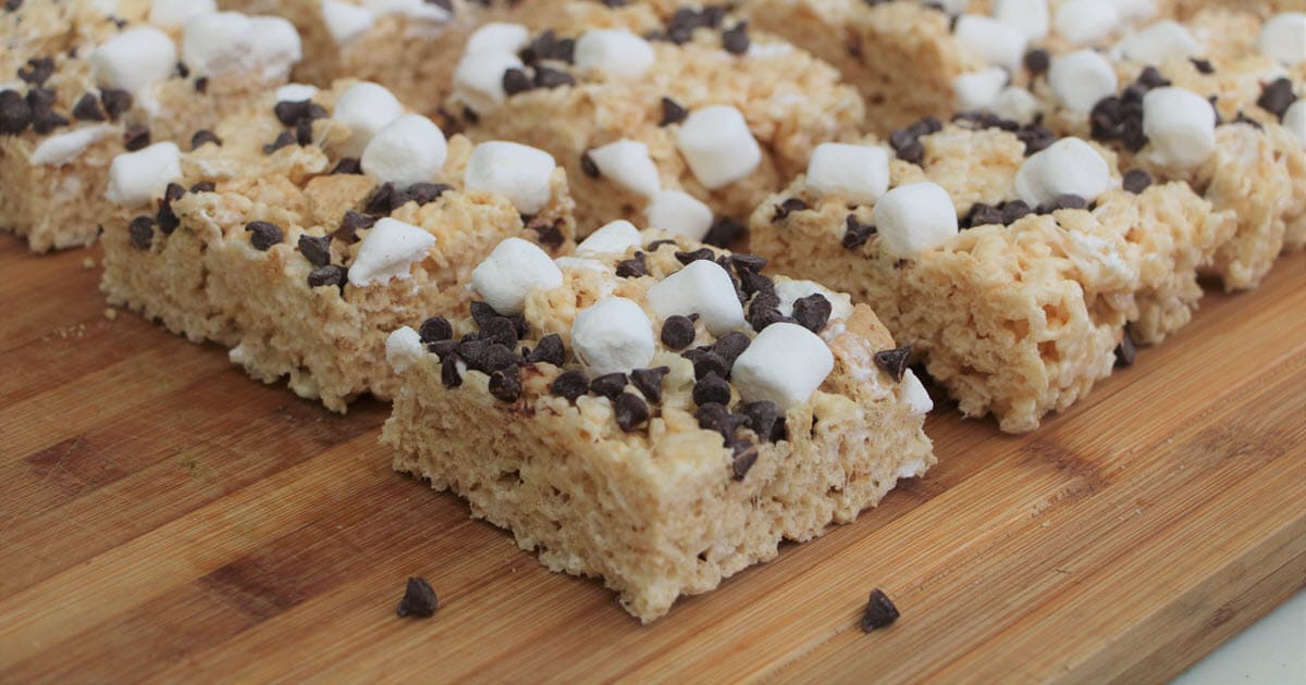 Easy Smores Slice | Bush Cooking