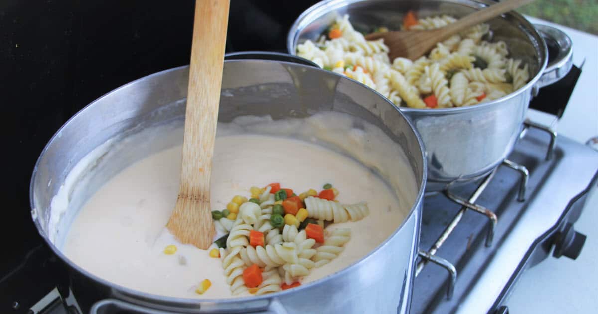 Camp Tuna Mornay | Bush Cooking