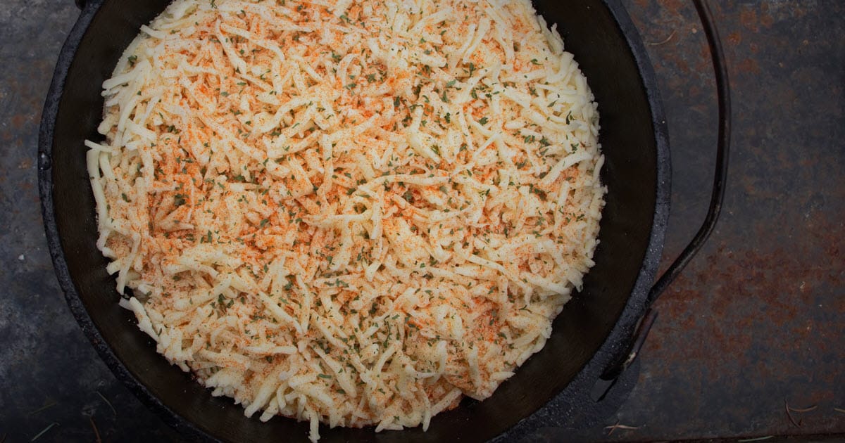 Creamy Potato Bake | Bush Cooking