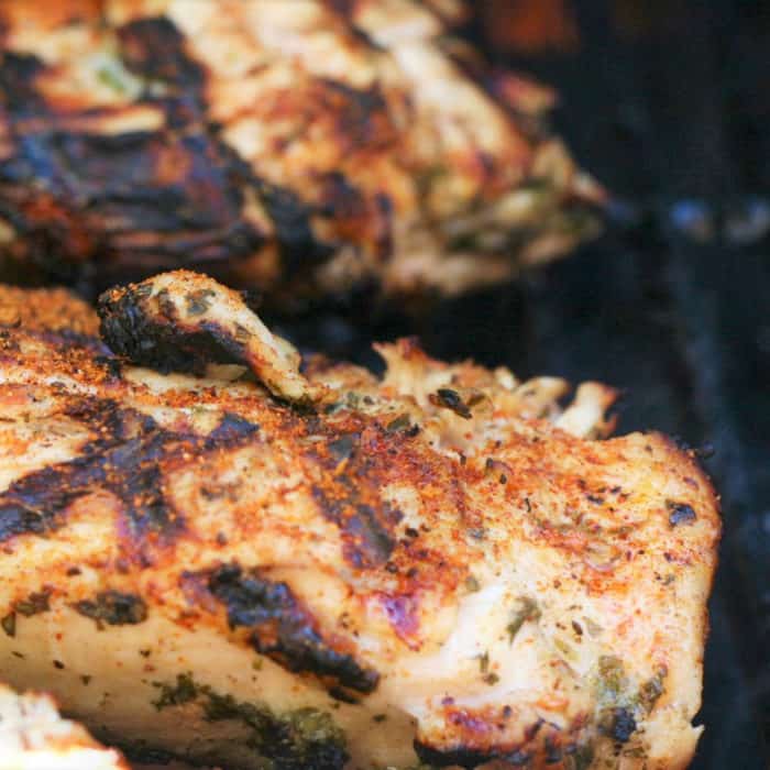 Grilled Cilantro Lime Chicken Bush Cooking 0580