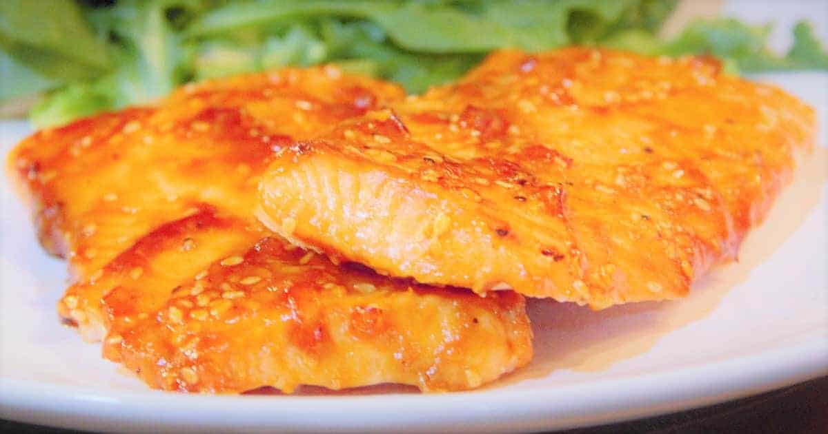 Salmon with Asian Glaze | Bush Cooking