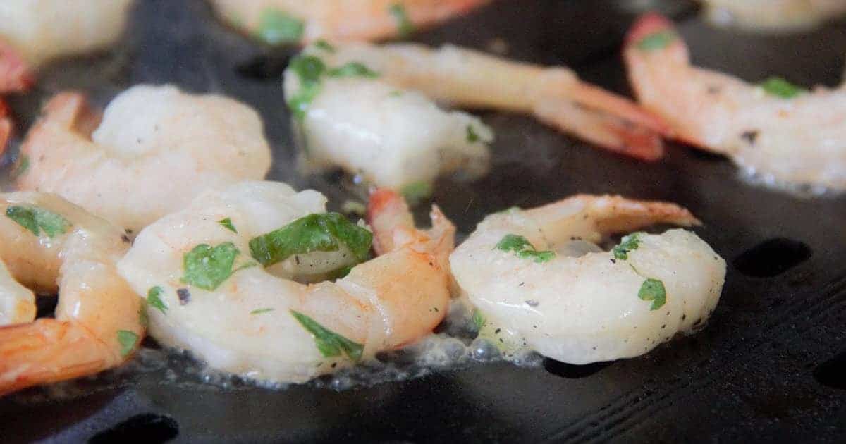 Grilled Marinated Shrimp Bush Cooking