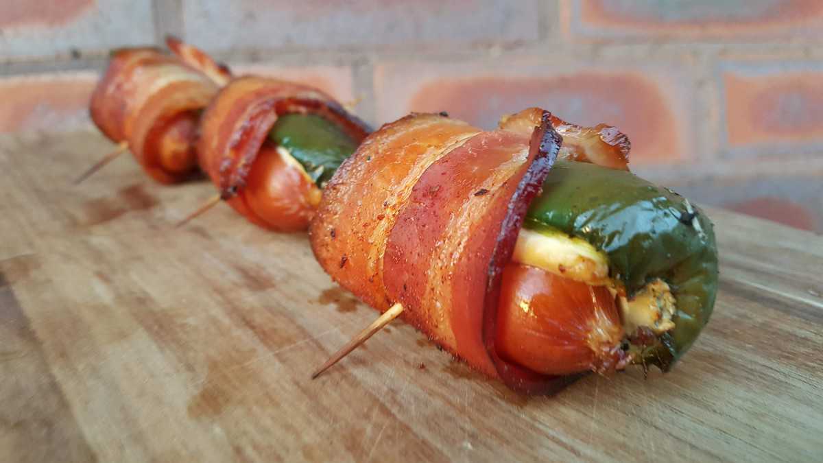 Cheesy Kransky Jalapeño Poppers | Bush Cooking