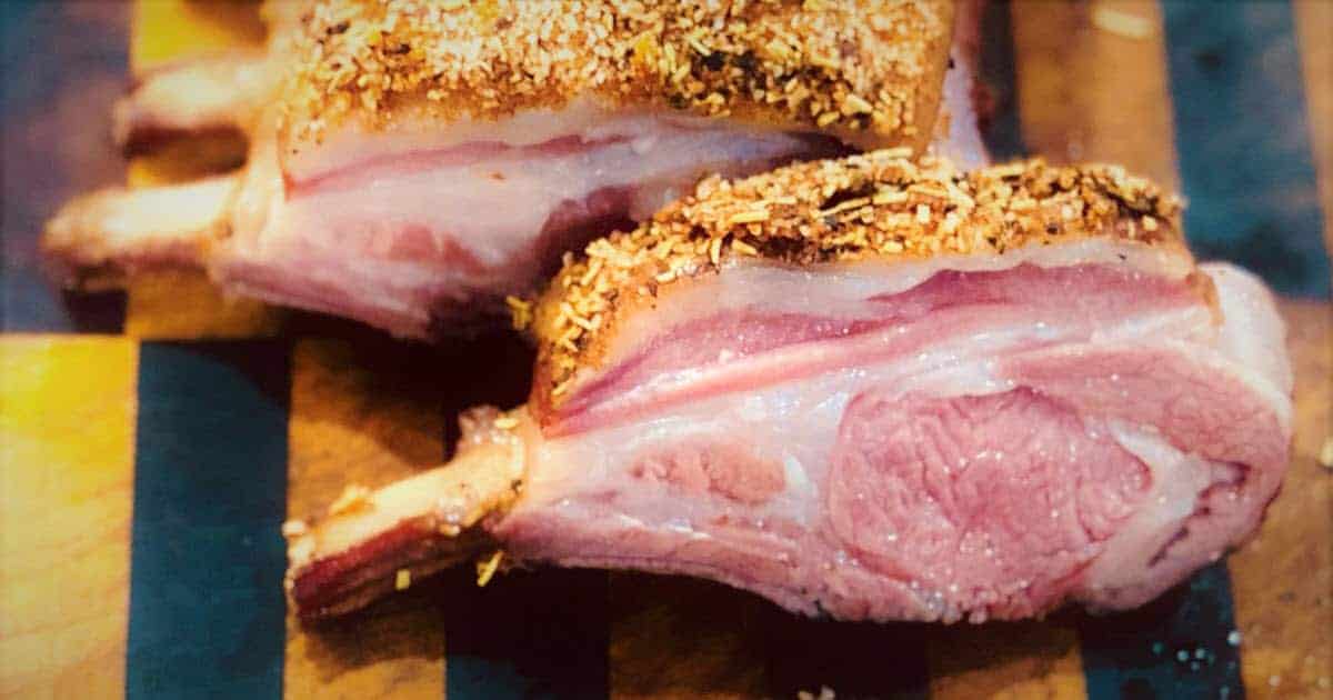 Smoked Lamb Rack | Bush Cooking