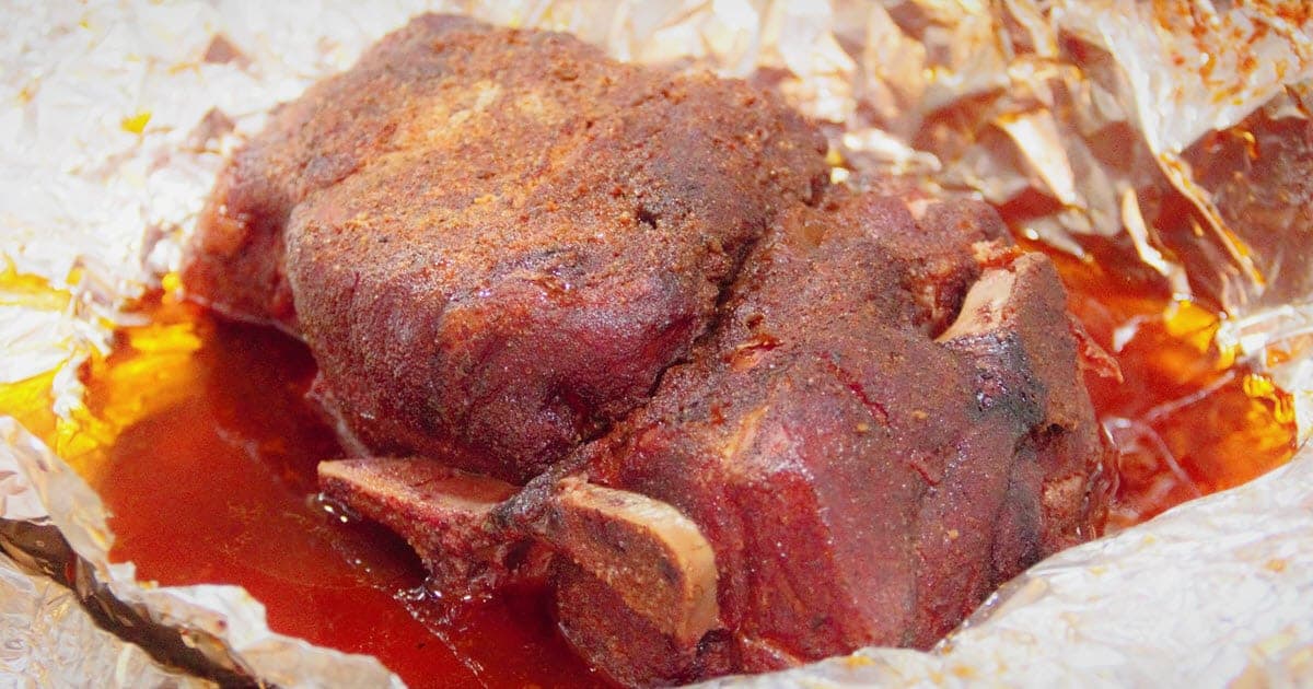 Smoked Pork Shoulder Butt | Bush Cooking