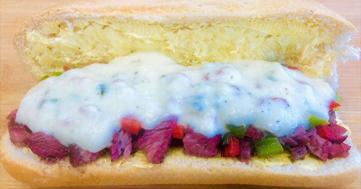 Philly Cheese Steak Sandwich | Bush Cooking