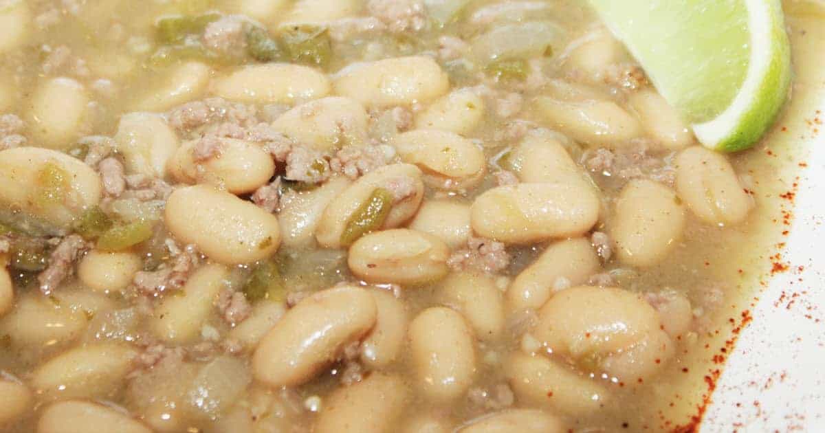 White Turkey Chili | Bush Cooking