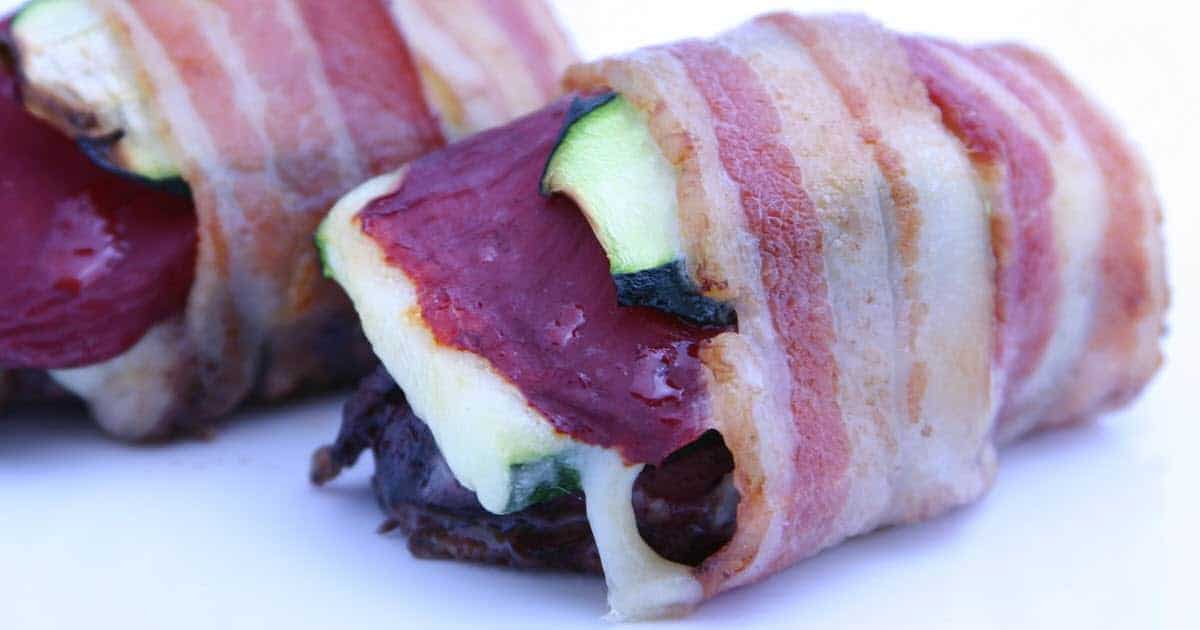 Bacon Wrapped Duck Stacks | Bush Cooking