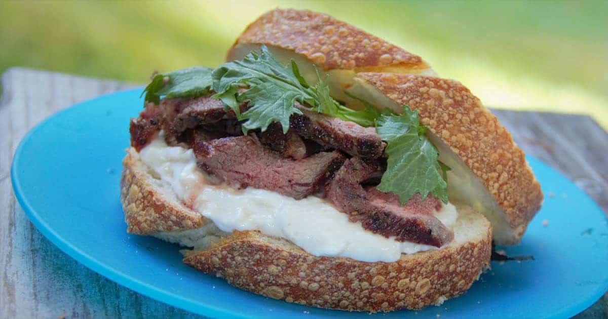 Ribeye Sandwich Bush Cooking