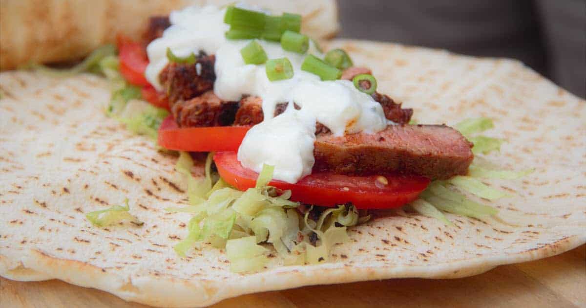 Grilled Lamb Backstrap Souvlaki | Bush Cooking