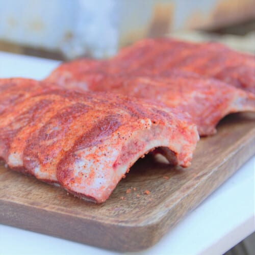 Pork Rib Roll Bush Cooking