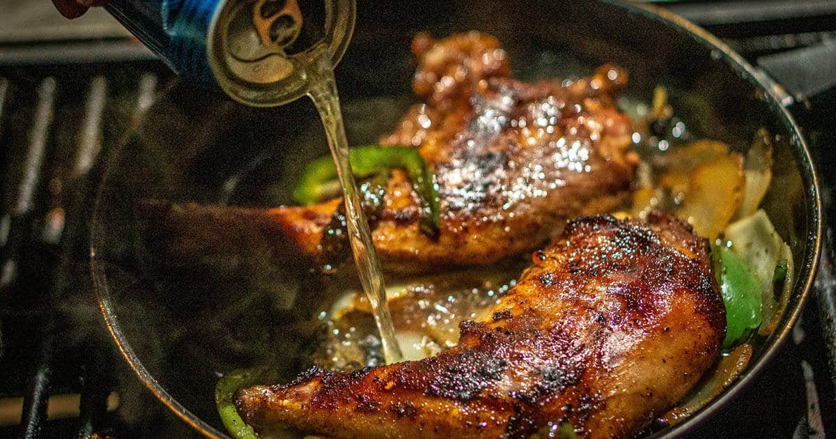 Beer Braised Rabbit Hindquarter | Bush Cooking