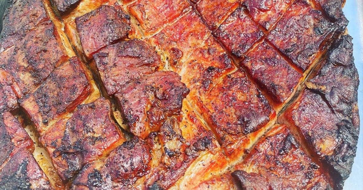Vietnamese BBQ Pork Roll | Bush Cooking