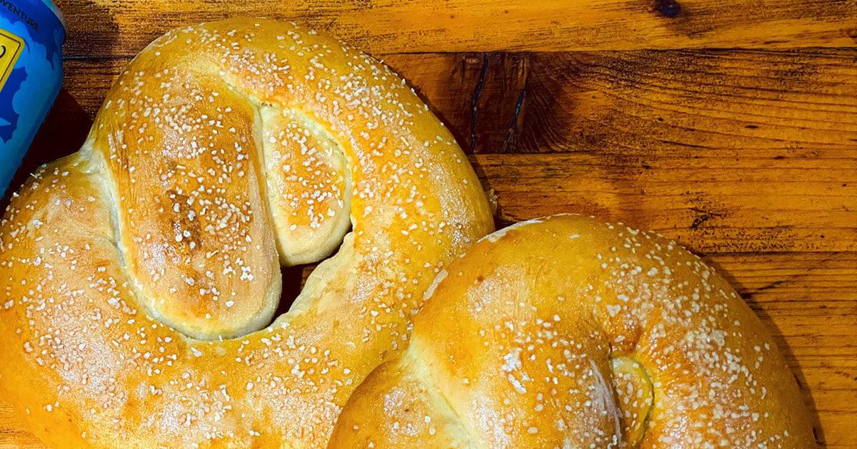 Homemade Beer Pretzels Bush Cooking