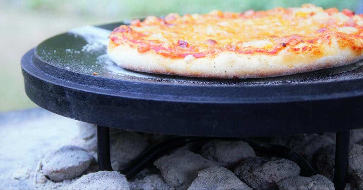 Dutch Oven Ham Pizza | Bush Cooking